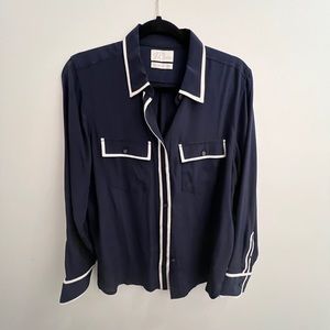 J.Crew Silk Blouse- size 10